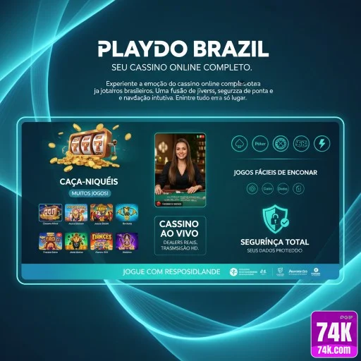 74k - interface premium - Cadastro na Plataforma